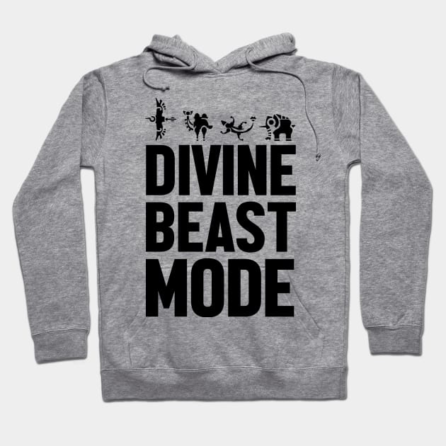 Divine Beast Mode Hoodie by thisisntcrystal